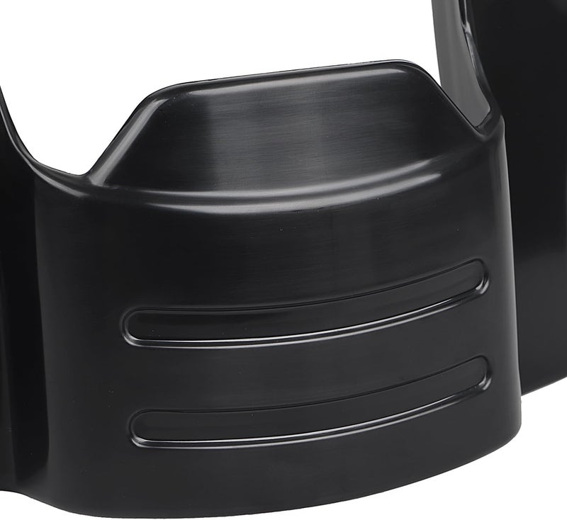 XMMT Rear Fender Extension Stretched Filler 5 Inch Compatible with Harley Touring Road King Street Glide 1996-2008,Unpainted Black - Image 5